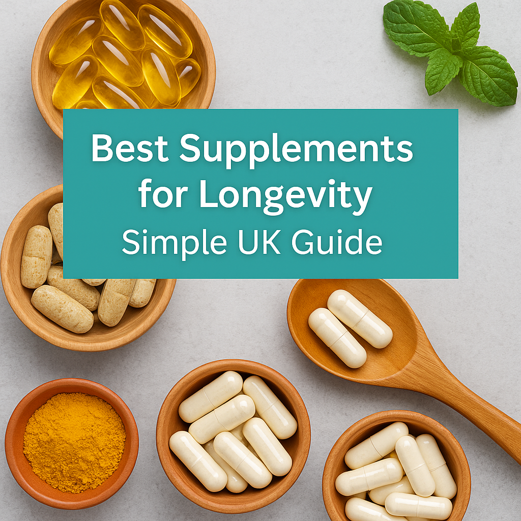 Best Supplements for Longevity (Simple UK Guide)