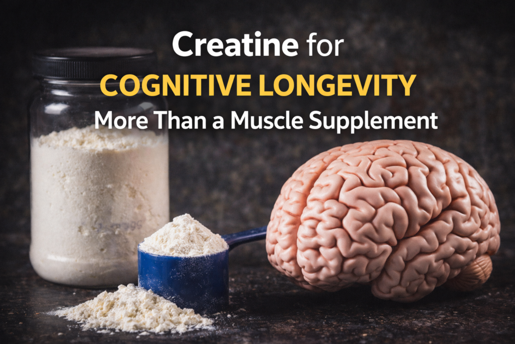 Creatine for Cognitive Longevity: More Than a Muscle Supplement